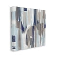 thumbnail image 3 of Neutral Beige Falling Strokes Abstract Painting Gallery Wrapped Canvas Print Wall Art, 3 of 7