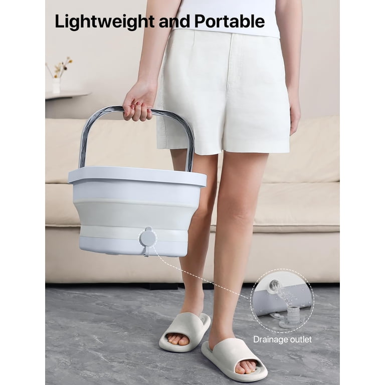 ALLJOY Collapsible Foot Spa with Massage and Heat photo 3