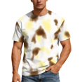 thumbnail image 2 of Tie Dye Shirt Men Summer Lightweight Short Sleeve Crewneck Loose Fit Casual T-Shirts Streetwear, 2 of 5
