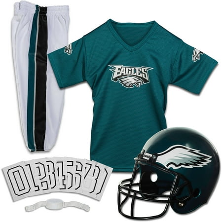 Franklin Sports NFL Philadelphia Eagles Youth Licensed Deluxe Uniform Set, Small