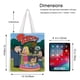 thumbnail image 5 of American Dad Bolso de tela con estampado de lienzo para mujer, bolsa de compras reutilizable y estética, con cremallera interior, regalo para mujer,40*45cm., 5 of 6