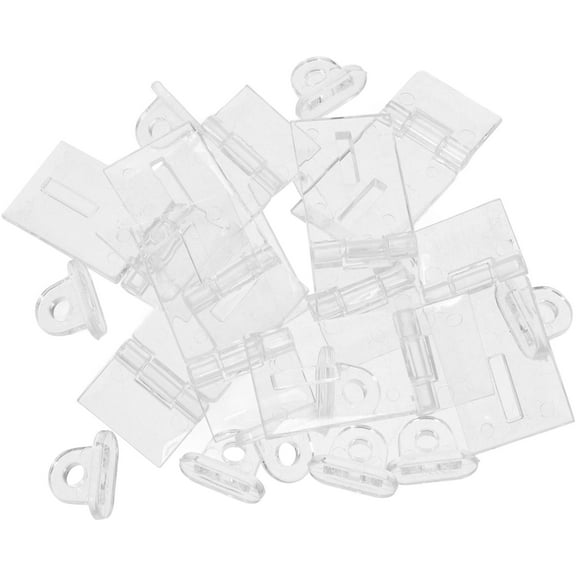 10 Pcs Clear Acrylic Latch Lock Box Accessory Reinforced Hasp