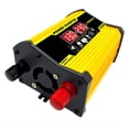 thumbnail image 1 of Inversor de motocicleta de 4000W, convertidor de voltaje de pantalla Digital portátil para viajes y acampada, fuente de alimentación de vacío, Paneles de instrumentos para automóviles Amarillo 220V Sidaley  VI018030-04, 1 of 1