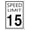 Speed014, variant on SPEED LIMIT 15 Aluminum Sign, SPEED LIMIT 15" High Intensity Grade Aluminum, Waterproof Sign 8"x12" Metal Sign