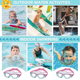 thumbnail image 2 of Gafas de natación para niños, antivaho, protección UV, con tapones para los oídos, gafas de natación HD$Gafas de natación para niños Gafas de natación impermeables para niños con tapones, 2 of 5
