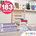 thumbnail image 2 of Tarjetas didácticas de suma 1er grado | 183 tarjetas didácticas de matemáticas para niños de 4 a 8 años | 1er 2do y 3er grado | Tarjetas didácticas de matemáticas de segundo grado | Aprenda matemática, 2 of 5