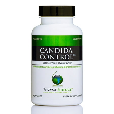 Candida Control - 84 Capsules by Enzyme Science