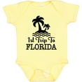 thumbnail image 3 of Inktastic First Trip to Florida Vacation Boys or Girls Baby Bodysuit, 3 of 5