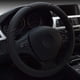 thumbnail image 1 of Negro - 1 pieza de funda de volante de microfibra cómoda, funda de volante universal, 38 cm (15") de diámetro, 1 of 5