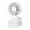 White, variant on Fancyes Clip on Fan Mini Personnel Desk Fan Light Multi -use -use -summer Gifts for Office Kitchens -wandercamping -Camping -cycling Cycling White
