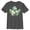 Charcoal Heather, variant on Boy's Ghostbusters Halloween Stay Puft Marshmallow Man  Graphic Tee Navy Blue Small