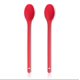 thumbnail image 1 of Juego de cucharas de cocina de silicona antiadherentes de 2 piezas, sin Bpa, grado FDA, juego de cucharas de cocina resistentes al calor para preparar, preparar y mezclar, rojo Rojo Verde, 1 of 5