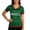 Green, variant on Women Soccer T-Shirt Raglan Top Football V Neck USA Mexico Graphic Short Sleeve T Shirt Athletic Germany Tee Top Fans Casual Shirt Tops M