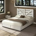 thumbnail image 6 of Papajet Full Size Farmhouse Bed Frame with 4 Drawers & Headboard, Heavy Duty Slats, White, 6 of 8