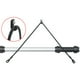 thumbnail image 5 of 1 par de ganchos J anzuelos de ganchos de con fijación, accesorios para de Canoa Kayak, negro - Con tornillos DYNWAVEMX gancho de amarre elástico de nailon, 5 of 8