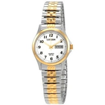 Women's Citizen Two Tone Steel Expansion Bracelet Watch EQ2004-95A