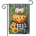 thumbnail image 2 of Briarwood Lane Patterned Pumpkin Stack Fall Garden Flag, 2 of 4