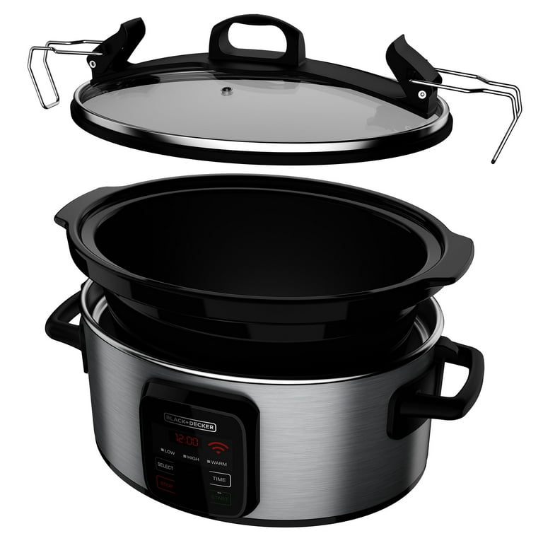 Crock-Pot V2 6-Quart WeMo-Enabled Smart Slow Cooker, Stainless Steel with  WIFI Enabled - Deals Finders
