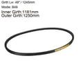 thumbnail image 3 of Uxcell B49 Drive V Belt Girth 49-inch Industrial Power Rubber Transmission Belt, 3 of 5