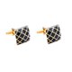 thumbnail image 1 of Gemelos de tela escocesa de epoxi Clavos de pu?o de vestido Gemelos de botón de camisa de hombre ShuxiuWang 8390605238161, 1 of 1