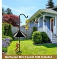 thumbnail image 4 of Squirrel Baffle Accessory for Bird Feeder Post, S-Hook Post Hanger for Bird Guard, 2 Pack (Baffle Not Included), 4 of 5