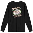 thumbnail image 3 of A Christmas Story Ralphie the Kid Men's Black Long Sleeve Shirt-3XL, 3 of 3