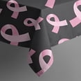 thumbnail image 5 of Pink Breast Cancer Square Tablecloth,Waterproof Square Table Cover,Wipeable Spillproof Washable Table Cover for Home Kitchen Party Decor 52"x52"(132x132cm), 5 of 6
