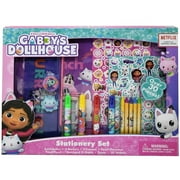 DreamWorks Gabby's Dollhouse Stationery Set, Over 30 Pieces