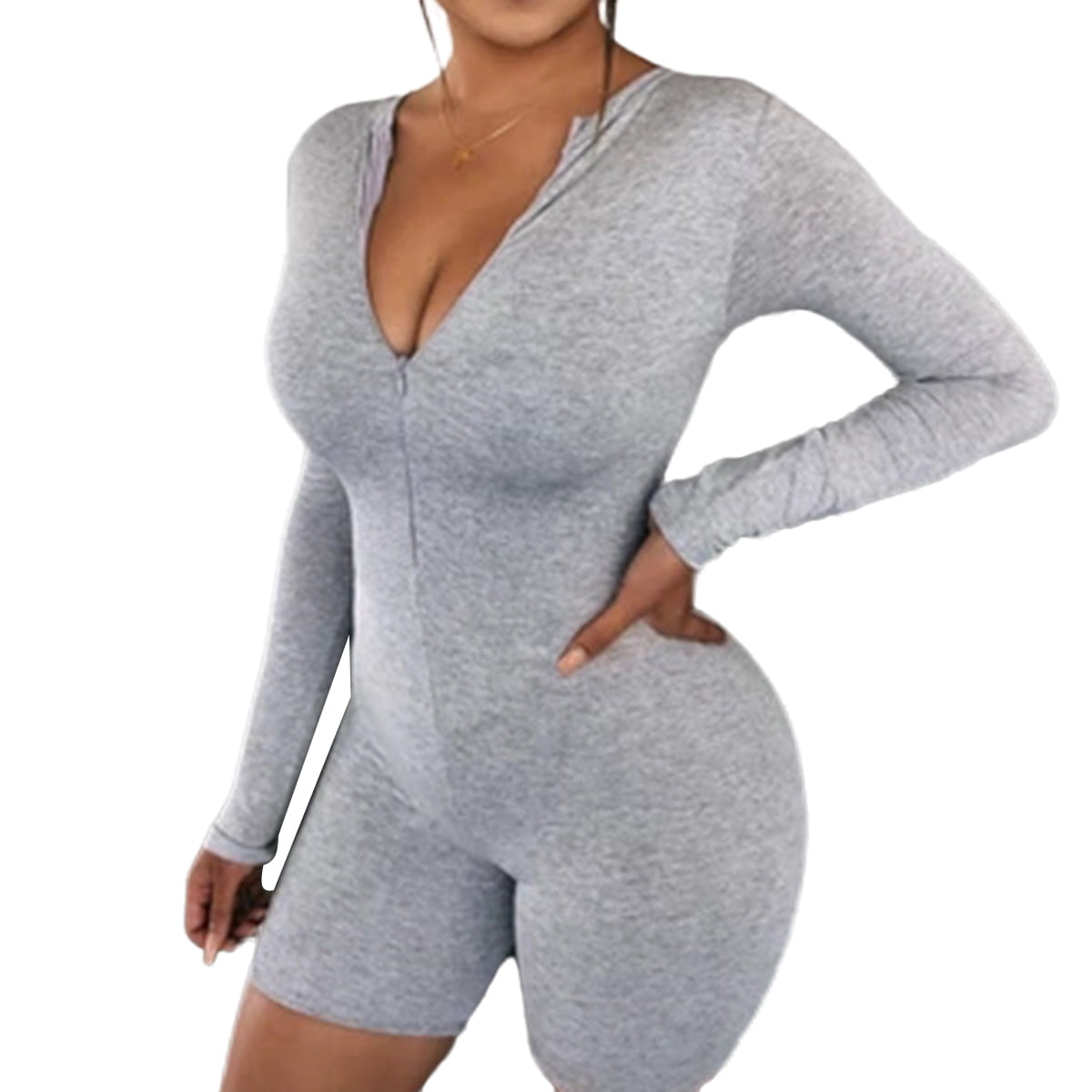 ladies long sleeve jumpsuits