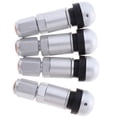 thumbnail image 2 of koolsoo 4 Pcs Car Tubeless Wheel Dust Caps Tire Valve Stems Moonlight + Black, 2 of 7