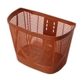 thumbnail image 1 of Almencla Panier avant de Vélo Portable Rétro Accessoires de Cyclisme Marron, 1 of 8