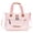Pink, variant on DEFAHN Diaper Bag Tote, Hospital Bag for Labor Delivery, Travel Baby Tote,Lightweight Maternity Bag, Large Capacity for Mom and Dad, Newborn Essentials(Black)
