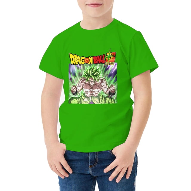 Camiseta Algodón de DBZ para niños