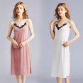 thumbnail image 6 of Prettyui Autumn And Winter New Ladies Suspenders Sexy Thick Warm Velvet Skirt Solid Nightdresses Sleeveless Pajamas Breathable Pajamas, 6 of 6
