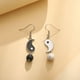 thumbnail image 5 of Pendientes de Tai Chi Bagua en blanco y negro, ganchos para las orejas, aceite de goteo de aleación, pendientes sencillos, pendientes, accesorios para las orejas, 5 of 5