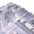thumbnail image 3 of Islands and Trees 72x72 Waterproof Shower Curtain Liners Durable Metal C-Hooks Fade-Proof Thermal Print Anti-Splash, 3 of 5