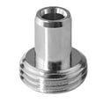 thumbnail image 2 of Enchufe del conector del adaptador de la cabeza de de cerámica de la fibra de 2 piezas - Plata shamjiam Adaptador de aleación, 2 of 9