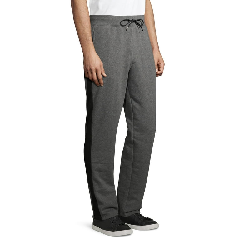 Athletic Works Men s and Big Men s Colorblock Fleece Sweatpants
