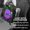 thumbnail image 6 of Geometry Dash Lunch Bags Insulated Lunch Box Container Adjustable Cooler Tote Bag Shoulder Bag, 6 of 8