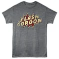 thumbnail image 2 of Flash Gordon Dots Black Heather T-Shirt, 2 of 2