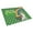 Fawn, variant on Blue Brindle Pit Bull Terrier St. Patrick's Day Glass Cutting Board Large 12 in x 15 in