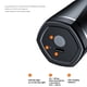 thumbnail image 3 of Qarigey Afeitadora eléctrica para hombres, miniafeitadora portátil con carga USB, 5V, 3W, de mano, 62dB, para baño de Hotel, recortadora de Juegos de afeitado, 3 of 6
