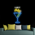 thumbnail image 4 of Handmadetneonsign I Like It Dirty Neon Sign, Cocktail Wall Art Decor, Cocktails Bar Pub Wall Decor, 4 of 5