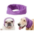 thumbnail image 4 of Mascota Gato Perro Orejeras Anti-ruido Aseo Ropa Turbante Suave negro S Sincero Electrónica, 4 of 5