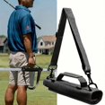 thumbnail image 1 of 5 Colors Lightweight Nylon Carrier Mini Golf Club Bag - Adjustable Shoulder Straps For Training On-course Use, 1 of 3