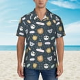 thumbnail image 4 of Goofa Cartoon Animals Hawaiian Shirt for Men, Unisex Summer Beach Casual Short Sleeve Button Down Shirts,Aloha Tropical Floral print shirt-3X-Large, 4 of 9