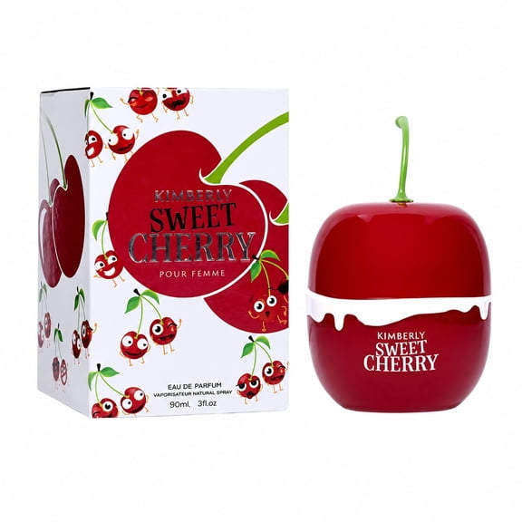 Sweet Cherry Eau De Parfum for Women, 90 mL (3.0 fl oz), Sweet Fruity Floral Fragrance, Long-Lasting Perfume Spray