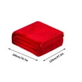 thumbnail image 2 of PGYONG Fleece Blankets, Super Soft Flannel King Size Blanket for Bed, Luxury Cozy Microfiber Plush Fuzzy Blanket (47x79In), 2 of 4