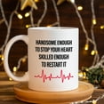 thumbnail image 4 of Funny Doctor Gift Coffee Mug, Doctor Appreciation Thank You Gift Christmas Birthday Retirement Gift for Dr Cardiologist Medical Student Graduation Gift, 11oz, 4 of 5