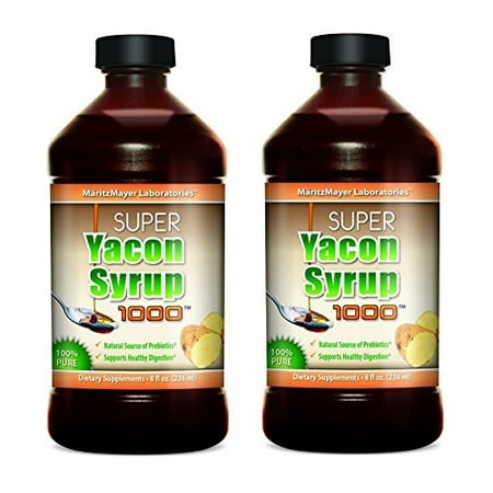 Yacon Syrup,100% Pure Raw All Natural Low Cal Natural Sweetener 2 (Best Yacon Syrup Brand)
